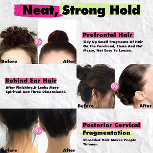 Muestras gratis de etiqueta privada Bed Head Flyaway Hair Wax Stick Natural Hair Finishing Stick <span class=keywords><strong>para</strong></span> dama y niñas - Product Image 6