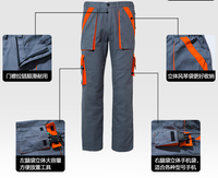 Logo personnalisé veste de travail épaisse pour hommes ouvrier d'usine industrielle combinaison de travail de soudage mécanicien uniforme à coutures renforcées