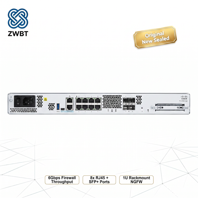 Cisco Firewall Brand Original FPR1140-ASA-K9 Firewall Firepower 1140 NGFW ASA Appliance 1U FPR1140-ASA-K9