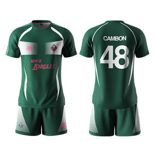 Ensemble de maillots à kits complets personnalisés Maillot de football Maillot de l'équipe pour hommes Uniforme de football pour hommes - Product Image 6