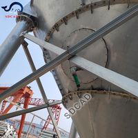 Silo à ciment galvanisé robuste de 50 à 1000 tonnes |   Silo de stockage de ciment à longue durée de vie pour chantier de construction