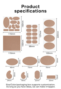 แผ่นแปะดูแลเท้า XINFA สำหรับส้นเท้าและนิ้วเท้า ป้องกันการเสียดสี ลดการเกิดแผลพุพอง ลดแรงเสียดทาน - Product Image 6