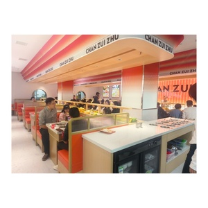 ระบบ<span class=keywords><strong>สายพาน</strong></span>ลำเลียงซูชิบุรุษแบบหมุนสำหรับร้านอาหาร - Product Image 5