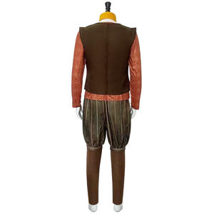 Anime Character Monster Cosplay Rumpelstiltskin Deluxe Suit Cosplay <span class=keywords><strong>Costume</strong></span> Homme Avec T-shirt <span class=keywords><strong>Gilet</strong></span> Pantalon et Écharpe - Product Image 3