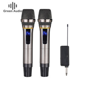 GAW-E6 UHF Microphone sans fil home k song audio téléphone portable carte son en direct microphone d'enregistrement - Product Image 1