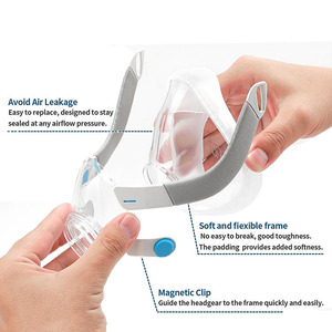 Ofertas de Venta Caliente, Ajuste Cómodo para <span class=keywords><strong>F20</strong></span>, Clips para Marco de Máscara Facial Completa, Cubierta Protectora de Tela Plástica Compatible con <span class=keywords><strong>F20</strong></span> - Product Image 4