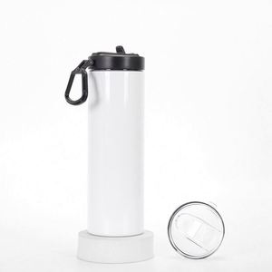 Gobelets à double paroi de 20 oz, blancs, vierges, pour sublimation directe, sublimation pour tasses - Product Image 3