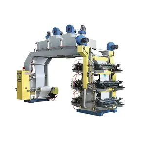 High Quality Stack Type Automatic High Speed 8 6 4 2 Colour Flexo Printing Press Machine