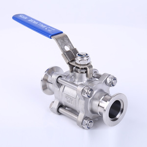 Válvula de Bola de Tres Piezas de Acero Inoxidable Anticorrosión y Resistente a la Oxidación de la Serie KF, Venta Directa de Fábrica - Product Image 4