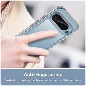 Para <span class=keywords><strong>Pixel</strong></span> 9 Pro Clear Case 2024, funda trasera de acrílico duro de parachoques de gel de TPU suave colorida 2 en 1 funda de teléfono para Google <span class=keywords><strong>Pixel</strong></span> 9 Pro - Product Image 5