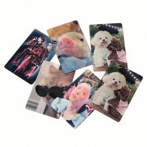 Tarjetas Lenticulares 3D Personalizadas de KPOP con Doble Marco, Foto Lomo, Souvenir de Papel, Regalo Personalizado para Colección de Fans - Product Image 1