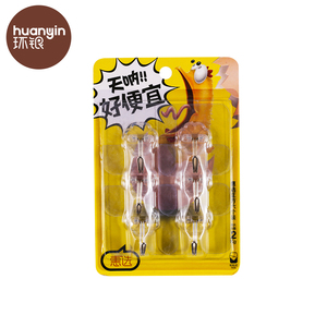 Hot Selling Magic Heavy Duty Strong Plastic <strong>Adhesive</strong> Sticker Transparent Wall <strong>Hook</strong> for Bathroom and Kitchen - Product Image 4
