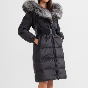 2025 Offres Spéciales dames long hiver 100% Polyester chaud manteau veste <span class=keywords><strong>doudoune</strong></span> imperméable pour femmes à capuche Parka - Product Image 3