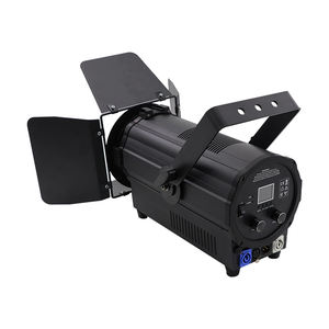 스튜디오 극장용 200W DMX 전자식 줌 화이트 LED 프레넬 조명 3200K 웜화이트/5600K 퓨어화이트 - Product Image 6