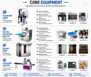 Linea di Produzione Industriale Multi-<span class=keywords><strong>Prodotti</strong></span> per Cupcake, Muffin e Mini Dessert - Product Image 2