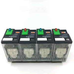 Distribuidor <span class=keywords><strong>Schneider</strong></span>, relé enchufable en miniatura DC24V 6A RXM4AB2BD, relé Telemecanique Contactor - Product Image 1