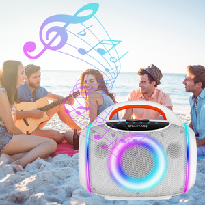 WGY-502 <span class=keywords><strong>Boomsbox</strong></span> 3 haut-parleur sans fil BT5.3, Partybox d'extérieur, caisson de basses puissant, Boombox3 d'extérieur, haut-parleurs sonores puissants - Product Image 5