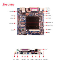 Zeroone DDR3L Carte Mère Celeron J1900 Processeur Avec LPT VGA LVDS Un LAN fabricant De La Chine