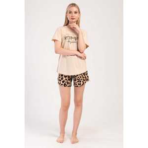 Traje de Chaqueta Ovalada de Manga Corta con Cuello Redondo para Mujer, Talla XXL - Product Image 4