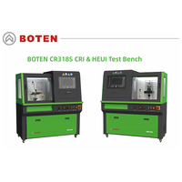 BOTEN Original CR318S Inyector de combustible Probador Sensor de flujo Banco de prueba Common Rail Diesel Inyector Boquilla