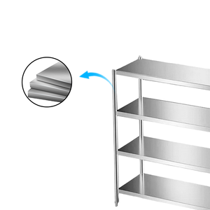 Cao cấp vệ sinh thép không gỉ kệ bếp thiết kế mới cho khách sạn và nhà hàng - Product Image 4