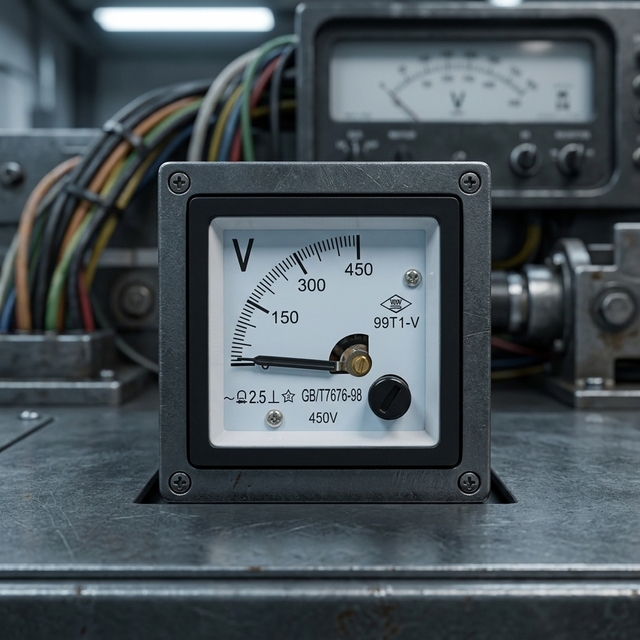 Customizable Voltage Meter 99T1-450V High-precision Voltage Meter Pointer Panel Instrument