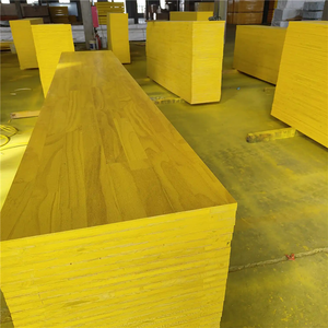 <span class=keywords><strong>Pannello</strong></span> in <span class=keywords><strong>compensato</strong></span> di legno massello a <span class=keywords><strong>3</strong></span> strati giallo per edilizia, durevole, per casseforme, a <span class=keywords><strong>3</strong></span> strati - Product Image 4