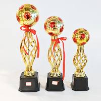 Football Trophée École Formation Football Match Creative Trophée Commémoratif Logo Imprimable