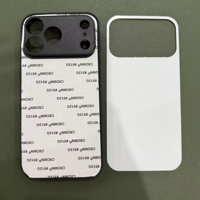 Sublimation Blanks Cell Phone Covers Black Rubber TPU PC Sublimation Custom Phone Cases for Iphone 13 14 15 16 17e Pro Max