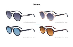 2024 lujo Premium personalización gruesa moda Gafas Sol marca gafas de sol diseñador acetato gafas de sol para mujeres - Product Image 3