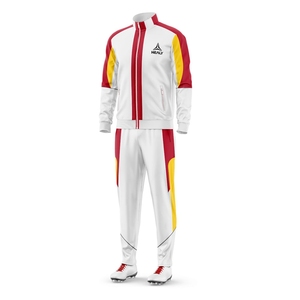 ชุดวอร์มฟุตบอลสำหรับผู้ชายชุดวอร์มฟุตบอลแบบรูดซิปเต็มชุดเครื่องแบบฝึกซ้อมแห้งเร็วออกแบบได้ตามต้องการ - Product Image 2