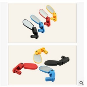 Yueli Bicycle Rearview <b>Mirror</b> Handlebar Mount Adjustable Color Options For Mountain Bikes - Product Image 2