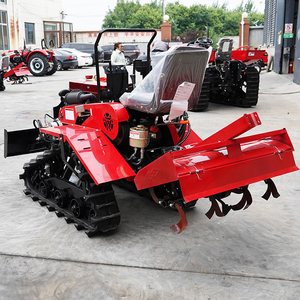 Cultivateur rotatif 25HP Tracteur à chenilles multifonctionnel à chenilles avec motoculteur rotatif automatique - Product Image 3