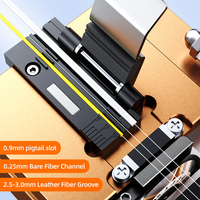 Couteau de coupe manuel S09 pour épisseuse à fusion de fibres optiques, compatible TCP, avec bac à poussière, équipement de fibre optique – Fourniture directe usine