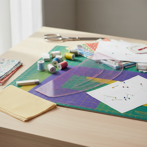 热销40厘米透明带红线塑料缝纫曲线尺1.2毫米厚度，适合时装设计学生，接受OEM - Product Image 4