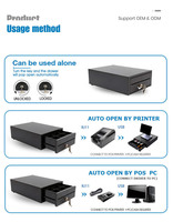 Geldkassette Feuerfester Tresor für Bargeld Elektronischer Schlüsselsafe für Zuhause Hotel Safebox Mini-Geldkassette