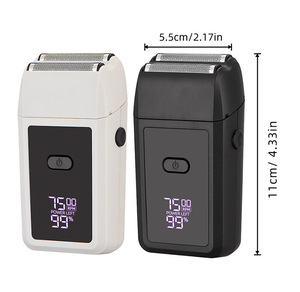Chuyên Nghiệp Có Thể Sạc Lại Điện Lcd Lá Máy Cạo Râu Lưỡi Dao Cạo Cho Nam Giới Ipx7 Không Thấm Nước Râu Máy Cạo Râu Cho Nhà Và Khách Sạn Sử Dụng - Product Image 2