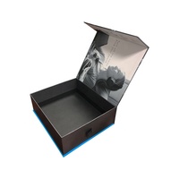 Boîte à fermeture magnétique rigide Boîte cadeau en carton Boîte d'emballage cadeau magnétique de luxe sur mesure avec couvercle