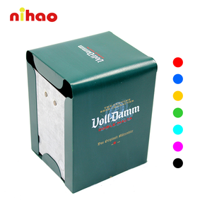 Dispensador de Servilletas Metálico de Calidad Hotelera NIHAO, Porta Servilletas Rectangular de Metal para Bar o Restaurante, con Base Antideslizante - Product Image 1