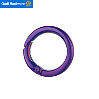 Anneaux en O métalliques vierges en alliage pour accessoires de vêtements, boucles en métal écologique pour vêtements, anneaux en O métalliques personnalisés pour maillots de bain et bikinis
