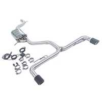 Silencieux Valvetronic Catback pour Golf 5 5GTI 5R, Golf 6 6GTI, Touran, Seat, Beetle, Scirocco MK5 MK6 Système d'échappement
