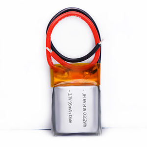 Batterie rechargeable au lithium polymère JH 3.7V 25C petite taille 95mah 651419 avec induction 51005 pour avion RC, garantie de 12 mois - Product Image 3