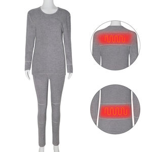 <span class=keywords><strong>Ropa</strong></span> interior calentada <span class=keywords><strong>para</strong></span> mujer, conjuntos de <span class=keywords><strong>ropa</strong></span> interior de lana merina, gran oferta, 2022 - Product Image 2