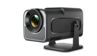 Projecteur HY320 MINI Android 11.0, projecteur pratique avec mise en miroir d'écran, projecteur LED, 300 ANSI, 720P, WIFI, Smart TV HD 1080P