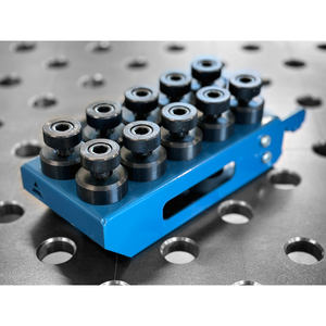 Support de montage GPPH taille S 252x106mm pour tables à trous de 28mm - Product Image 4