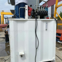 Unité d'alimentation intégrée, fonctionnement entièrement autonome, autoalimentée, grue à portique hydraulique diesel, moteur PLC, engrenage, roulement