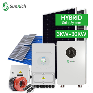 Sistema di Energia Solare 15KWH con Batteria al Litio 51.2v 300ah, Sistema di Accumulo Energetico Solare Ibrido Deye Solis Completo per Uso Domestico - Product Image 2
