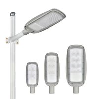 Molde de alumínio novo design, ac potência 50w 100w 150w 200w ip65, ajustável, para área externa, iluminação de estrada, led, para rua