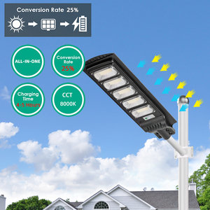 OKELI ไฟถนนพลังงานแสงอาทิตย์ Ip65, ไฟถนนกลางแจ้งกันน้ำได้50 100 150 200 250W ไฟถนน LED พลังงานแสงอาทิตย์แบบครบวงจร150W - Product Image 4