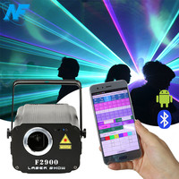 Le plus récent système d'éclairage Mini RGB Laser Show a une télécommande APP pour l'éclairage de scène de spectacle dj disco party club bar